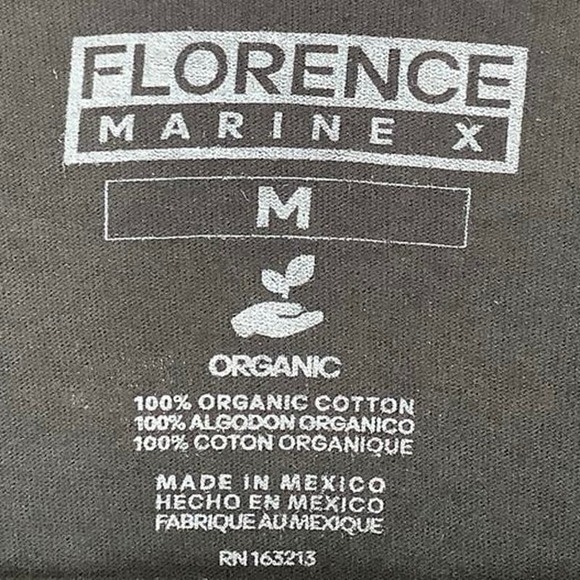 Florence Marine X Size Medium Gravity Movie Organic T-Shirt Black $38 msrp M5-1 - Picture 5 of 10
